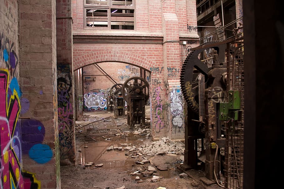 Factory, urban exploration, abandoned, city, urbex, exploration ...