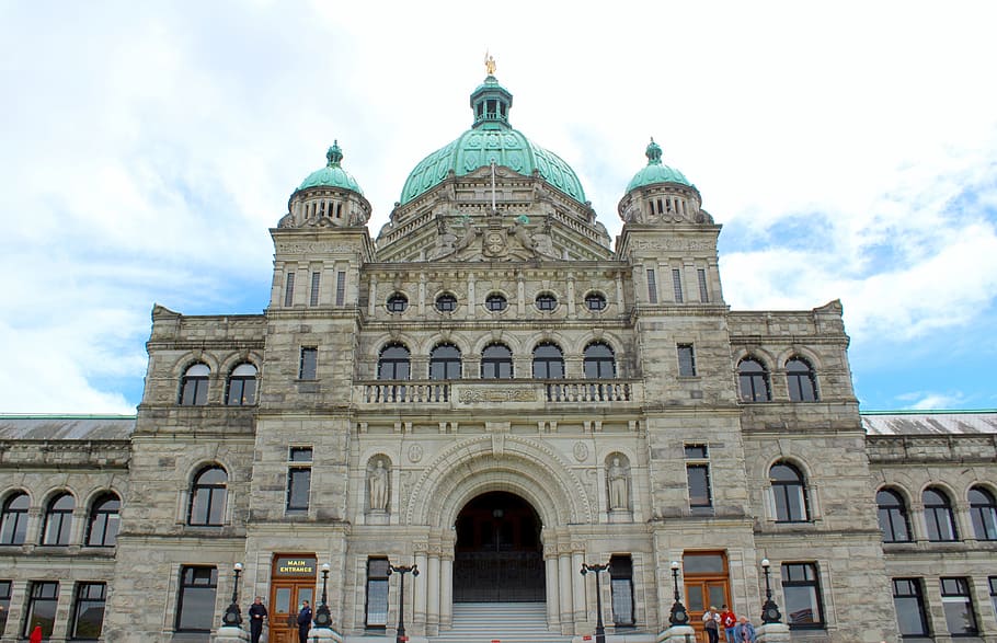 beige cathedral during daytime, british columbia, legislation house, landmark, tourism, canada, victoria, government, bc, legislative, parliament, vancouver, island, architectural, historical, legislature, historic, building, old, architecture, downtown, capitol, provincial, canadian, province, national, symbol, nation, country, HD wallpaper