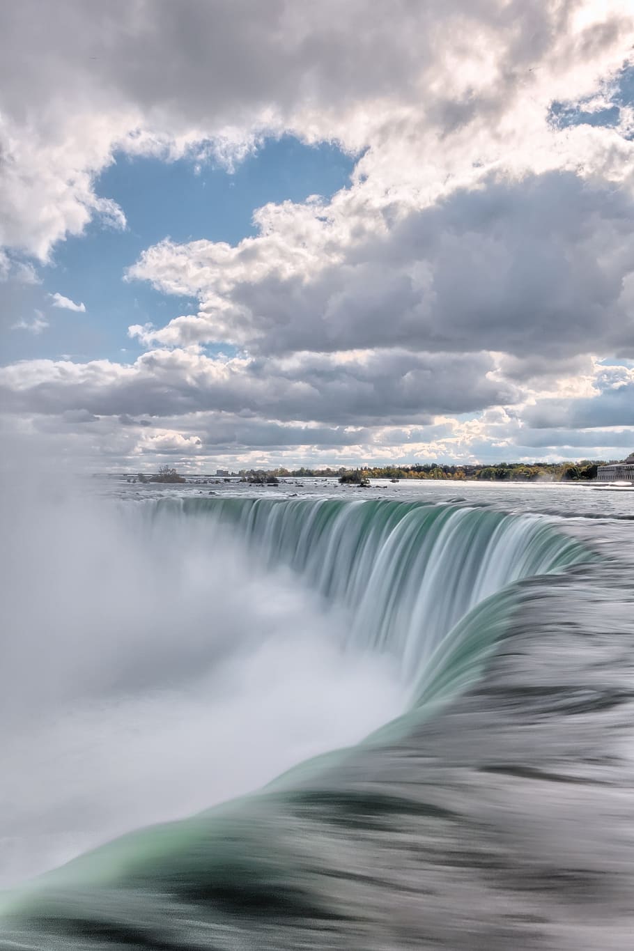 Photo Of Waterfalls Under Cloudy Sky At Daytime Niagara Falls Canada