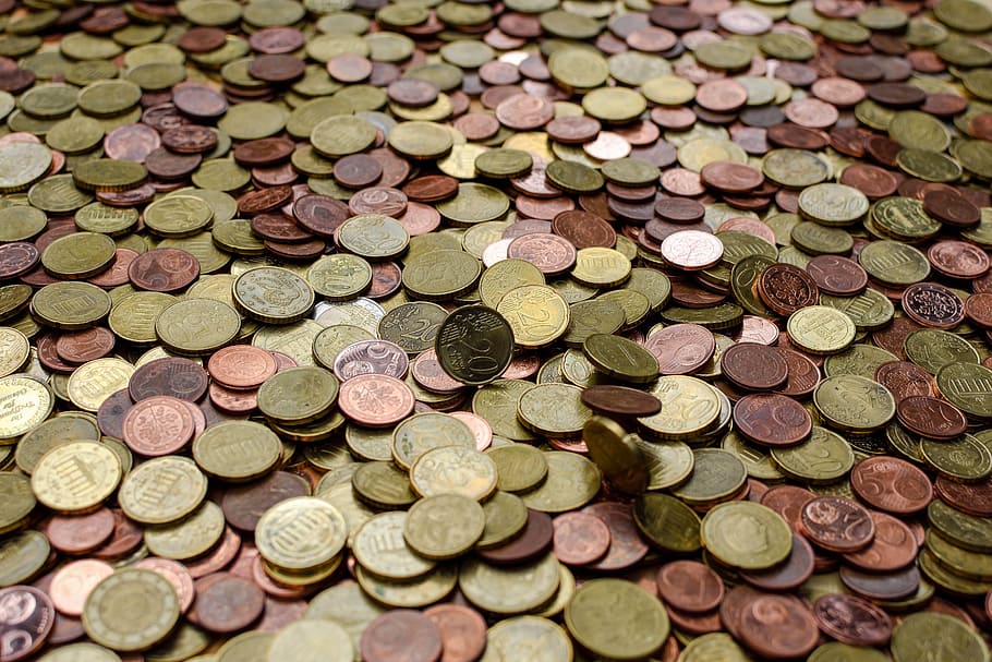 เหรียญมาก, เหรียญ, เงิน, โลหะ, ยูโร, specie, เปลี่ยนแปลงหลวม, เงินสด, ร้อยละ, การเงิน, มันวาว, สกุลเงิน, ปิด, แมโคร, สำนวน, วอลล์เปเปอร์, วอลล์เปเปอร์ HD