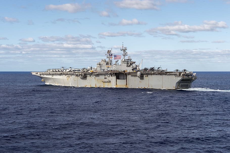 Uss bonhomme richard lhd 6, united states navy, usn, ship, vessel ...