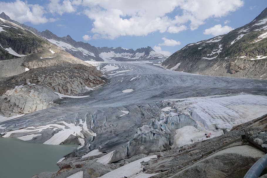 Switzerland, glacier, alpine, furka, grimsel pass, rhône glacier, HD ...