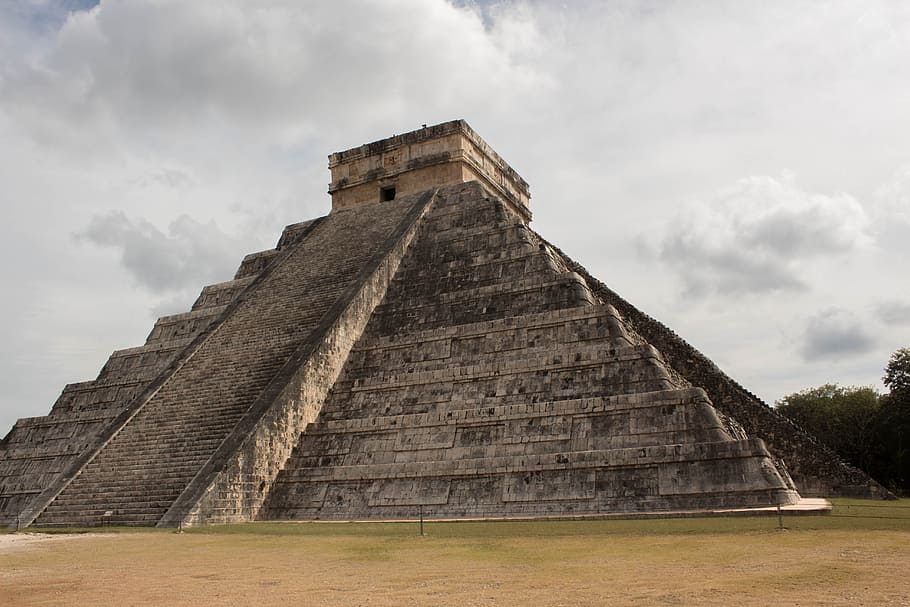ปิรามิด, ท่องเที่ยว, โบราณคดี, สมัยโบราณ, เก่า, มายา, เม็กซิโก, ประวัติศาสตร์, ยูคาทาน, ในอดีต, เขตร้อน, วอลล์เปเปอร์ HD