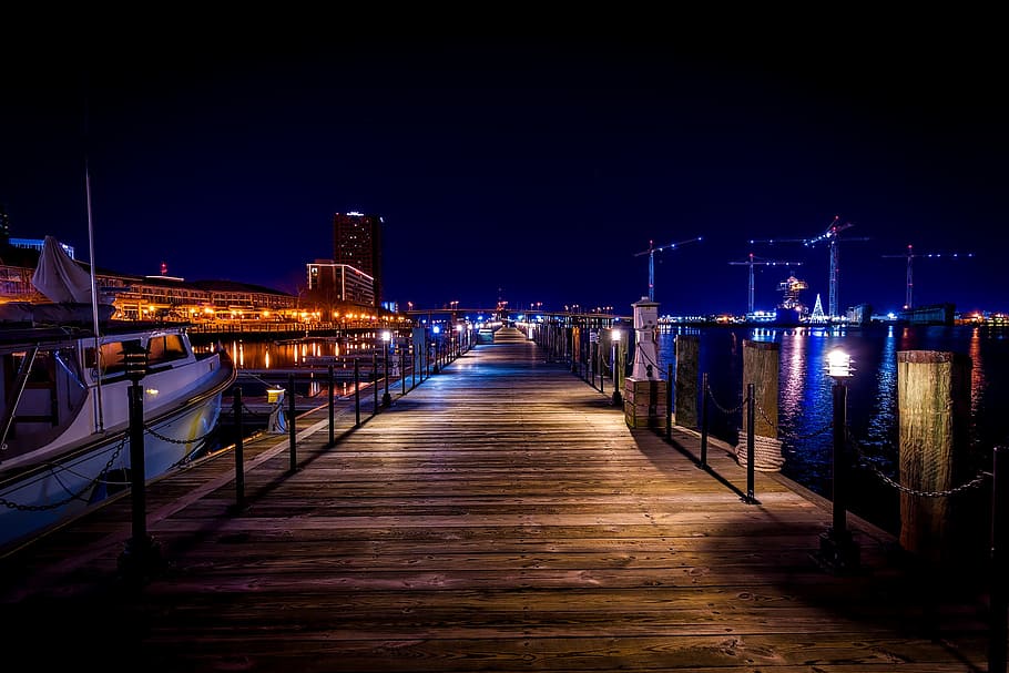 Luz Mar Ciudad Puesta De Sol Arquitectura Bahía Hermosa Barcos Puente Fondo De Pantalla 8495