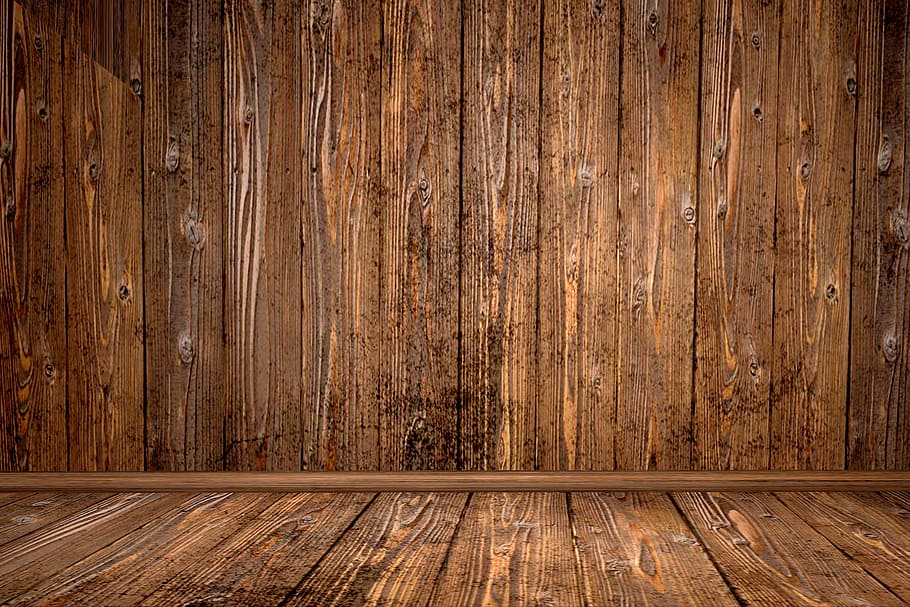 brown wooden panels, wood, woods, floor, hardwood, wall, board, surface, rau, rustic, background, HD wallpaper