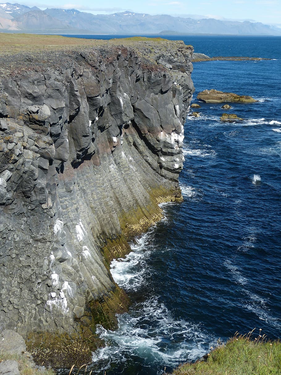 Iceland, snaefellness, snæfellsnes peninsula, nature, volcanic ...