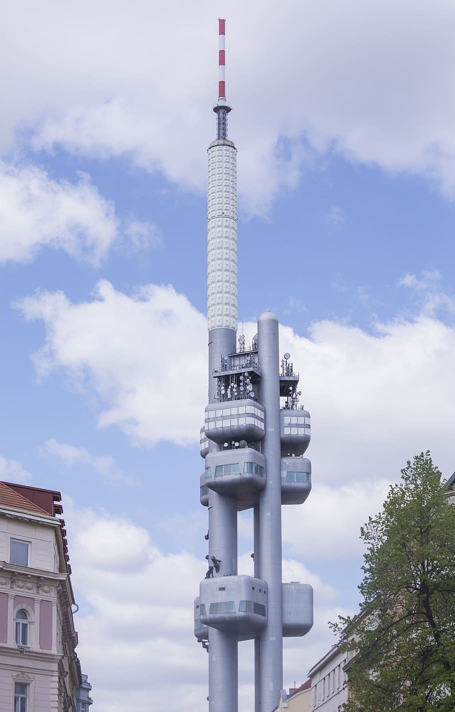 Tv tower, prague, radio, tower, architecture, signal, HD wallpaper ...