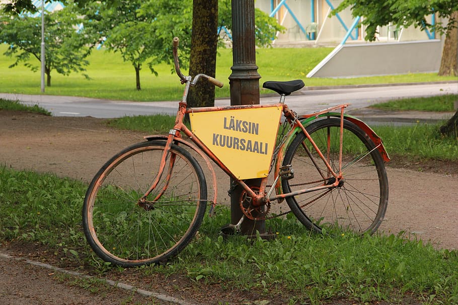 bike, bicycle, cycle, biking, road, cycling, vintage, kuressaare, estonia, วอลล์เปเปอร์ HD